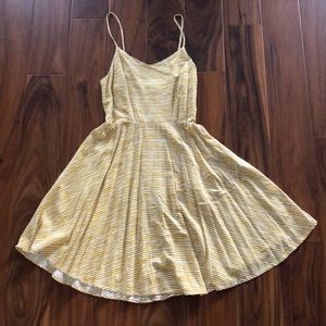 Old navy yellow cami dress size small
